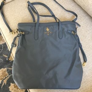 Nylon shopping tote bag